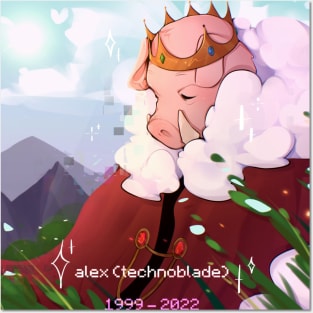 Technoblade Never Die Posters and Art